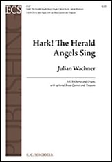 Hark! The Herald Angels Sing SATB choral sheet music cover